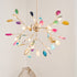 Agate Flake Chandelier