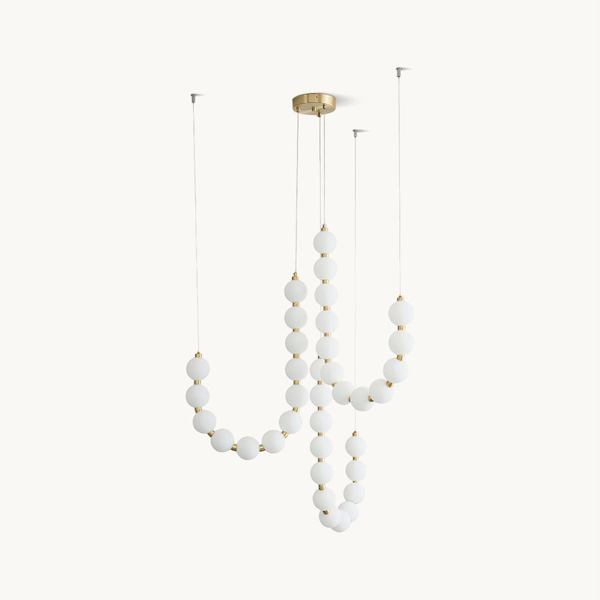 Alorbe Pearl Necklace Chandelier