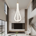 Alorbe Pearl Necklace Chandelier