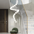 Alorbe Pearl Necklace Chandelier