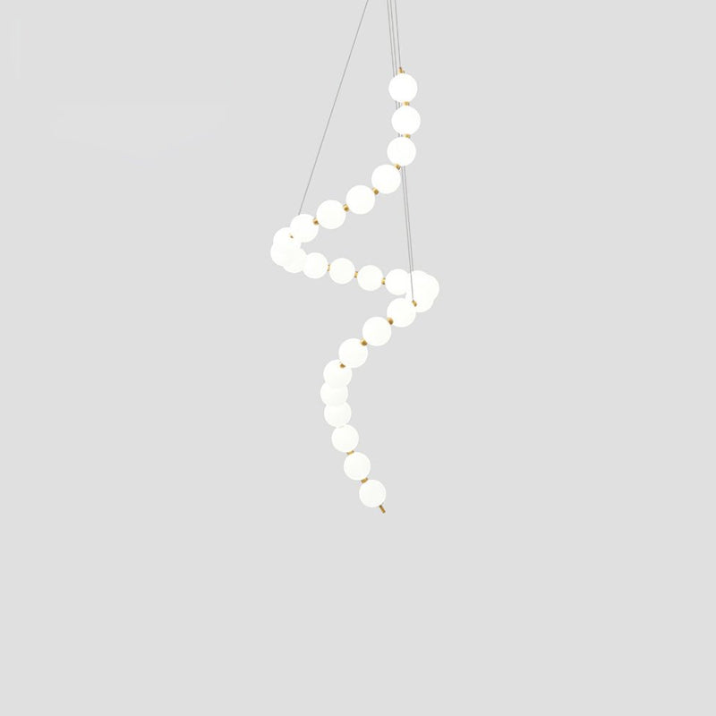 Alorbe Pearl Necklace Chandelier