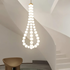 Alorbe Pearl Necklace Chandelier