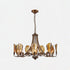 Amber Shell Chandelier