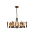 Amber Shell Chandelier