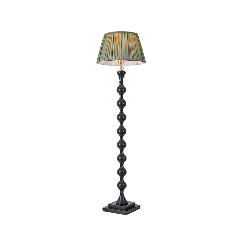 Beaded Column Floor Lamp