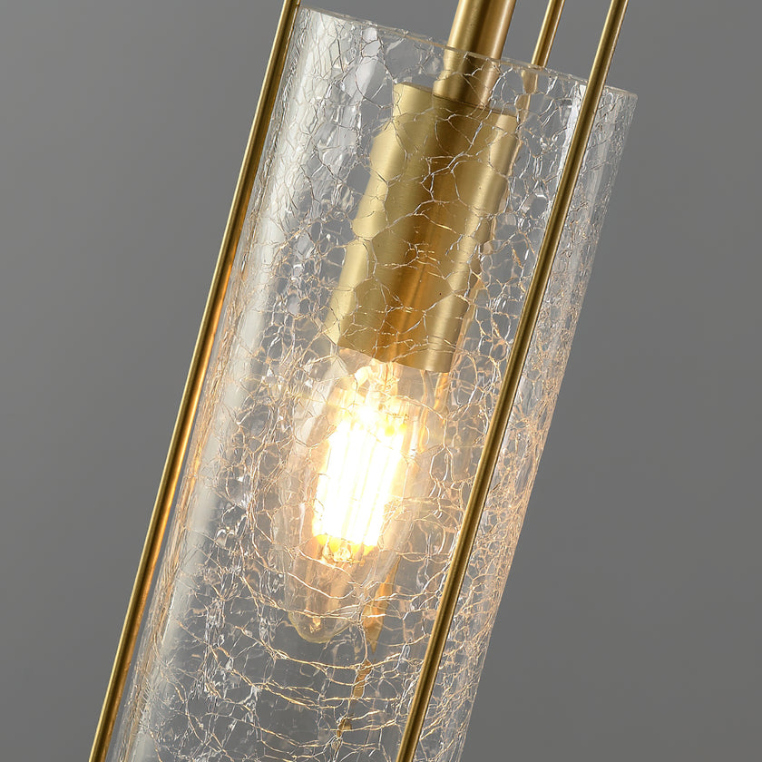 Belmont Crackle Glass Chandelier