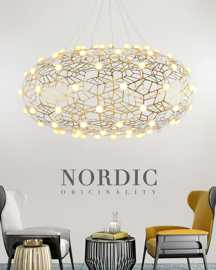 Bird's Nest Chandelier
