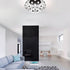 Black And White Mesh Ceiling Lamp