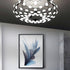 Black And White Mesh Ceiling Lamp