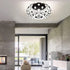Black And White Mesh Ceiling Lamp