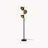 Black Shell Floor Lamp