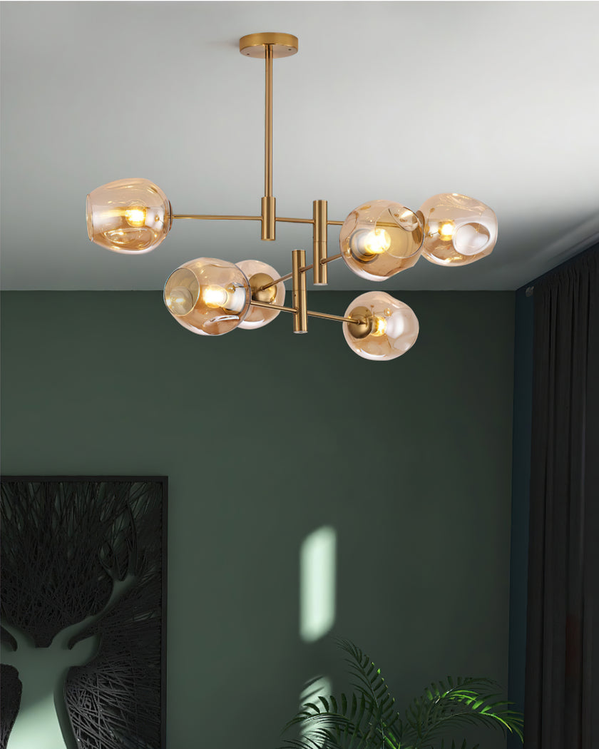 Branch Optical Chandelier