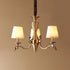 Brass Candlestick Chandelier