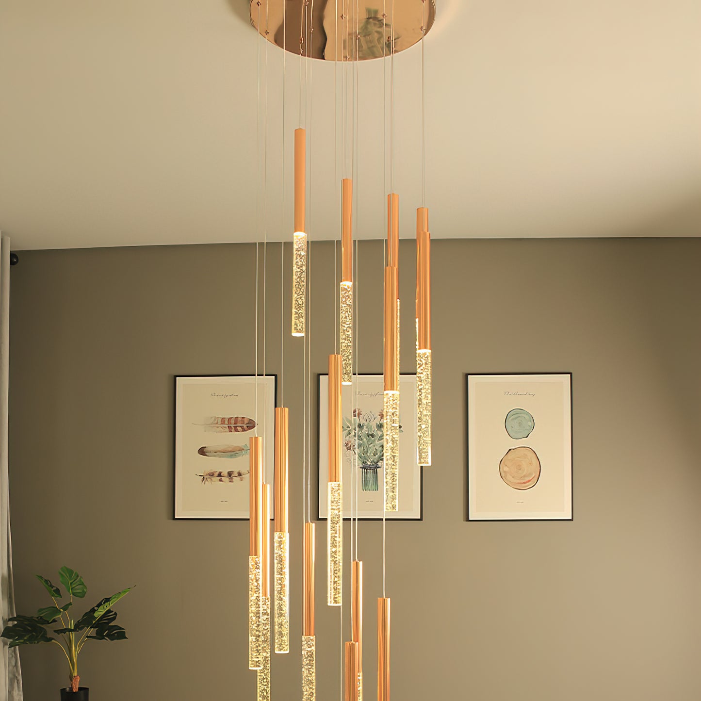 Bubble Glass Pendant Lamp