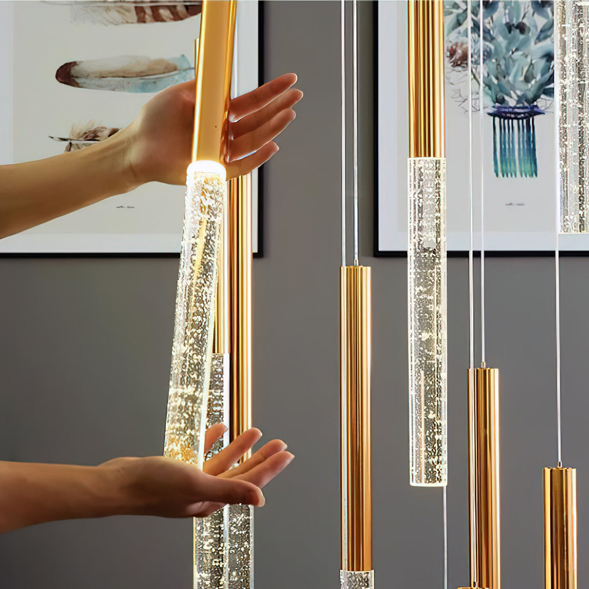 Bubble Glass Pendant Lamp