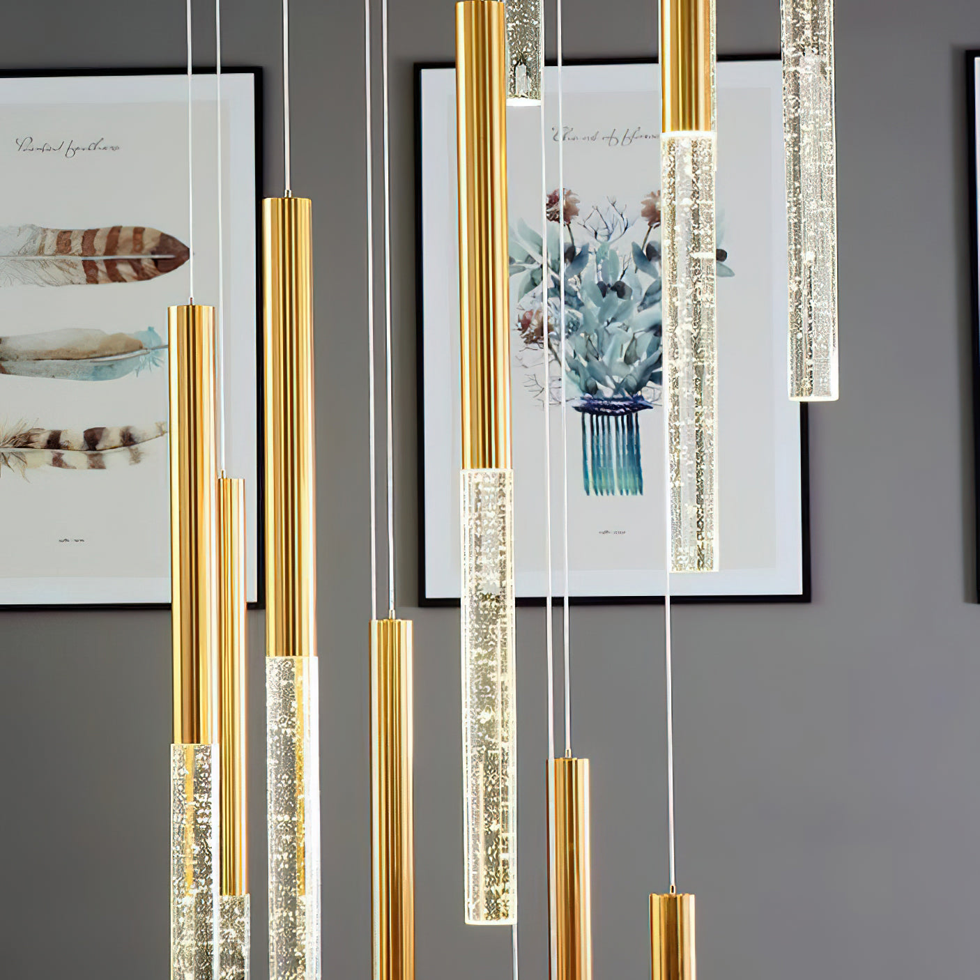 Bubble Glass Pendant Lamp