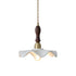 Ceramic Wave Flower Pendant Lamp