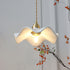 Ceramic Wave Flower Pendant Lamp
