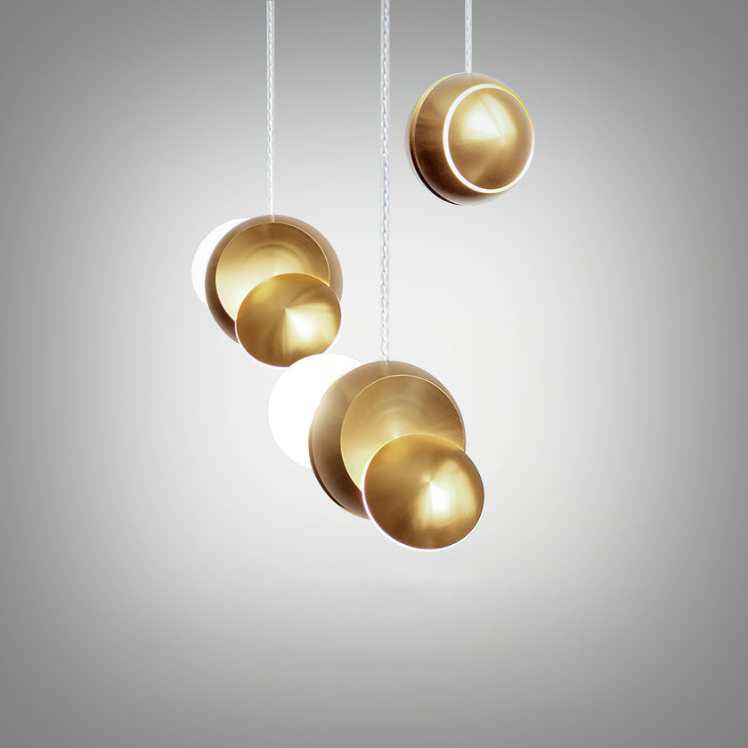 Circular Cluster Pendant Light
