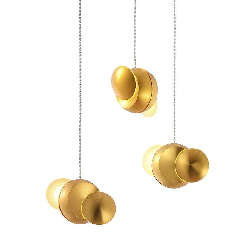 Circular Cluster Pendant Light