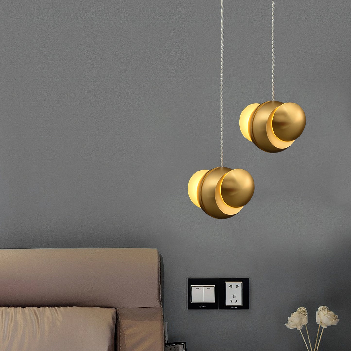 Circular Cluster Pendant Light