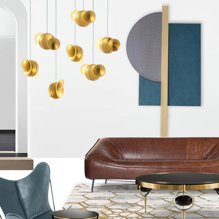 Circular Cluster Pendant Light