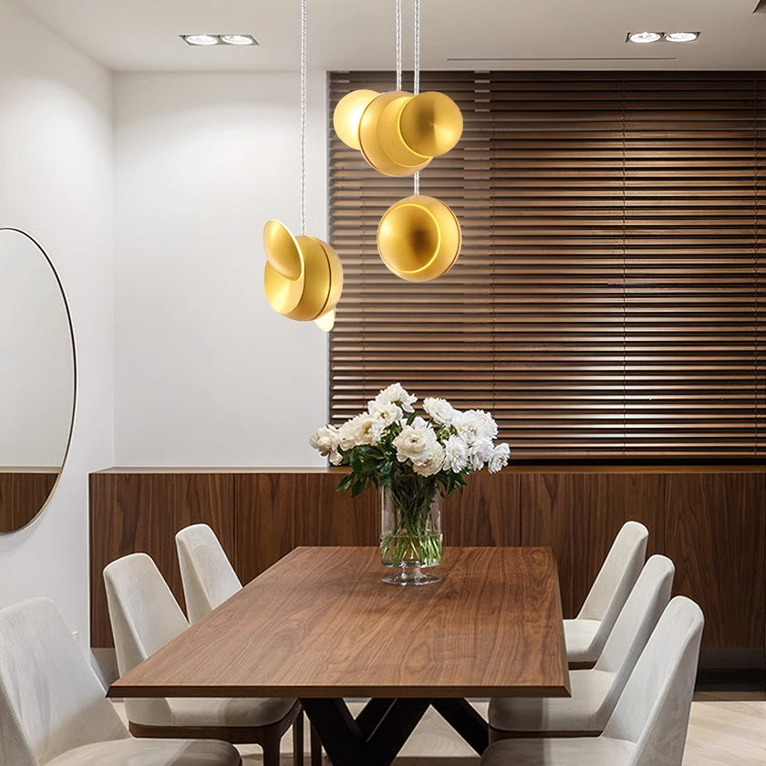 Circular Cluster Pendant Light