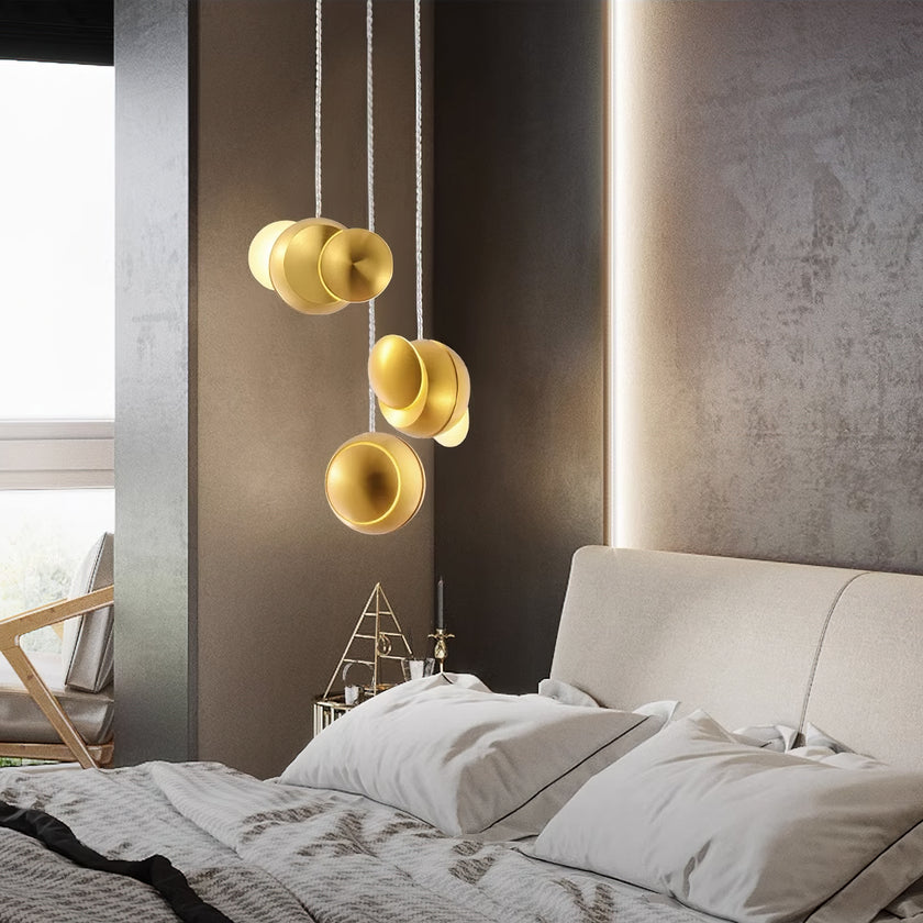 Circular Cluster Pendant Light