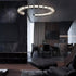 Circular Ring Pearl Chandelier