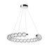 Circular Ring Pearl Chandelier