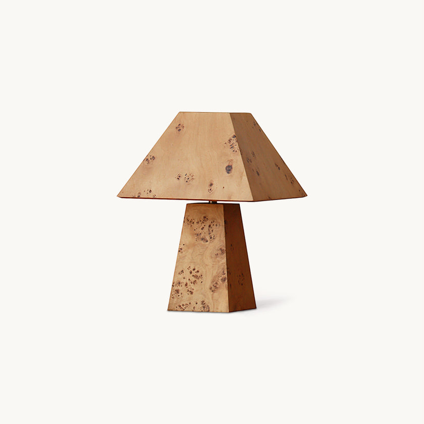 Clburl Burl Wood Table Lamp
