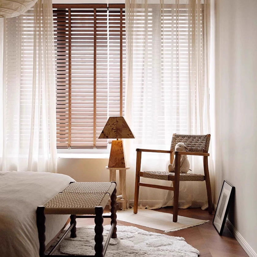 Clburl Burl Wood Table Lamp