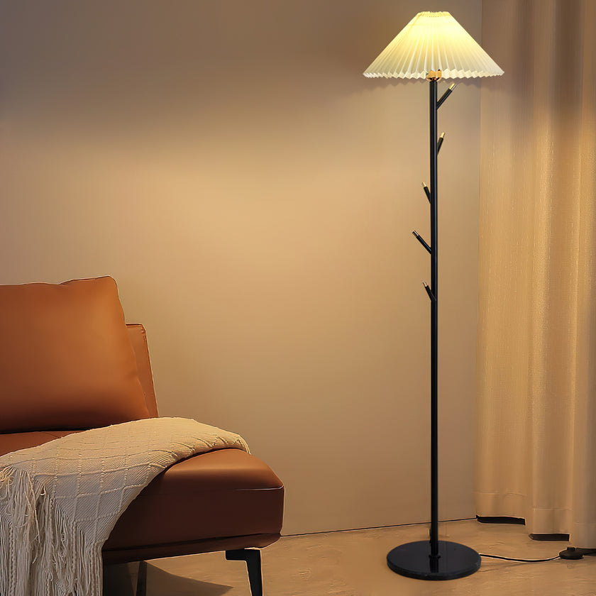 Coat Rack Floor Lamp