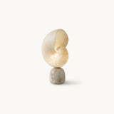 Conch Alabaster Tischleuchte