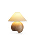 Corner Log Table Lamp