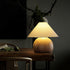 Corner Log Table Lamp