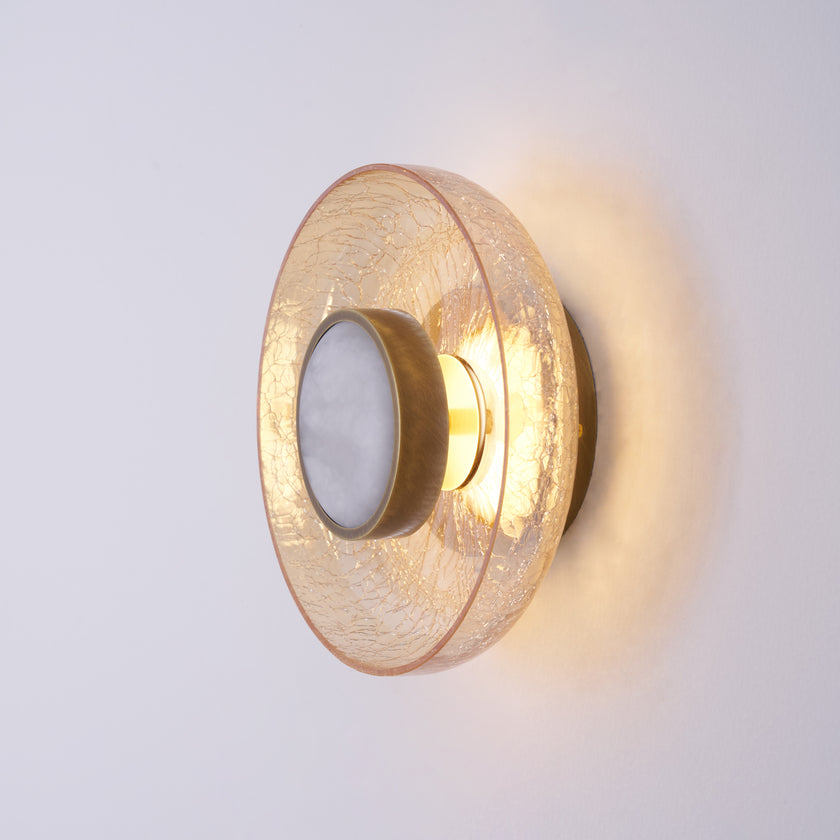 Crispin Crackle Wall Lamp