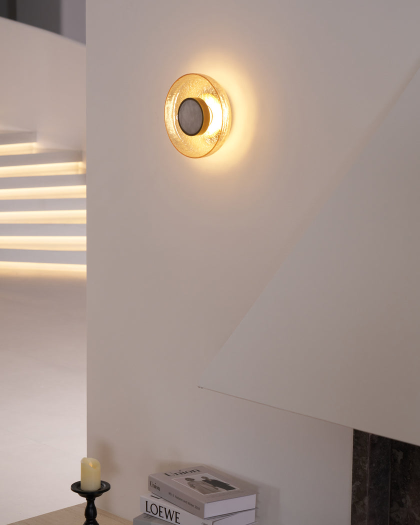 Crispin Crackle Wall Lamp