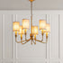 Cylinder Fabric Chandelier