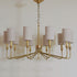 Cylinder Fabric Chandelier