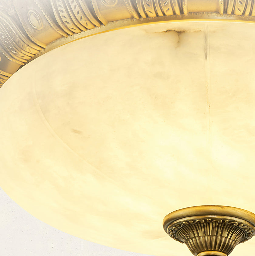 Deltana Alabaster Ceiling Light