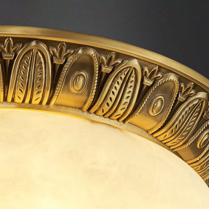 Deltana Alabaster Ceiling Light