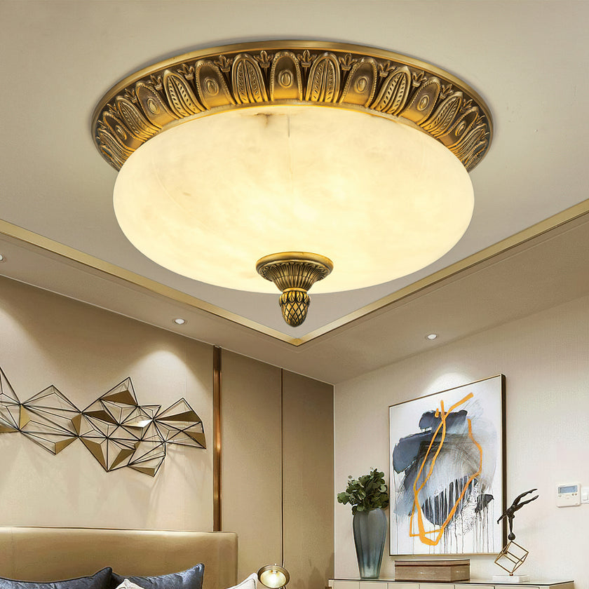 Deltana Alabaster Ceiling Light
