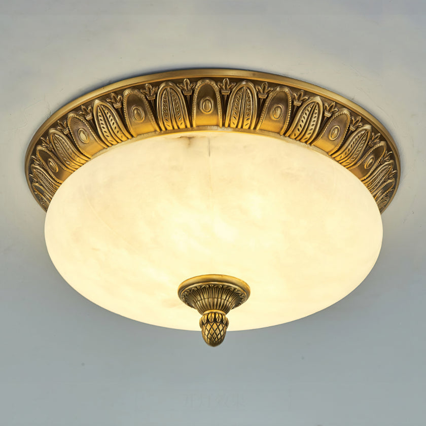 Deltana Alabaster Ceiling Light