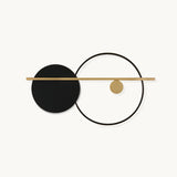 Applique Murale Double Cercle