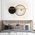 Double Circle Wall Light