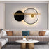 Double Circle Wall Light