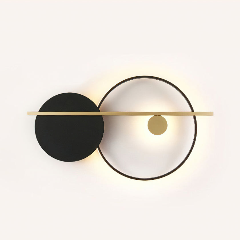 Double Circle Wall Light
