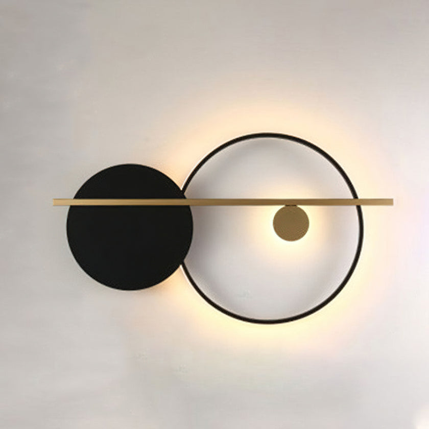 Double Circle Wall Light
