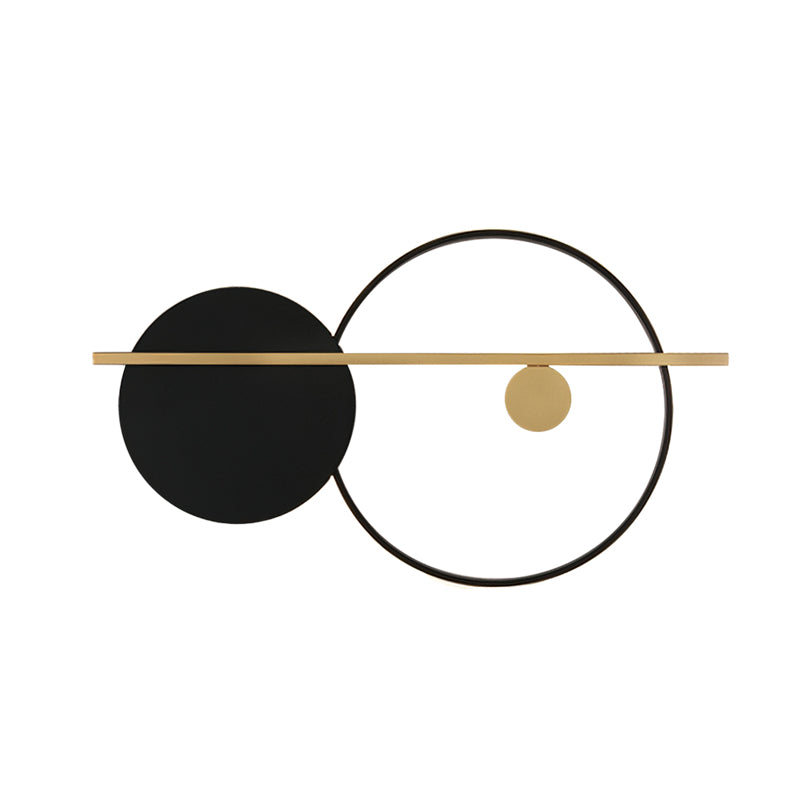 Double Circle Wall Light
